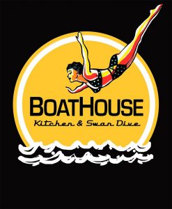 Boathouse Kitchen and Swan Dive Logo